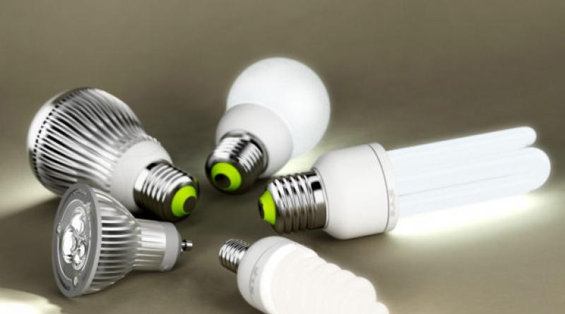 Types of energy saving lamps